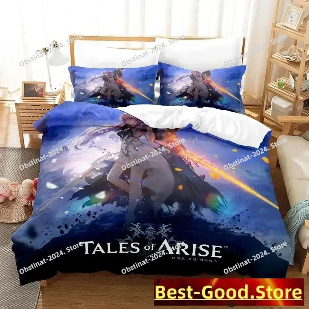Tales of Arise Beddengoed Set Single Twin Volledige Queen Kingsize Bed Set Volwassen Kind Slaapkamer Dekbedovertrek Sets Anime parure de lit Bed