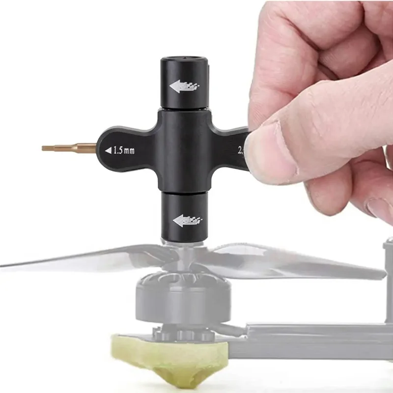 AB47-M3 M5 Wrench Screw Nut 1.5 2.0Mm Hexagon Screwdriver Quick Release Propeller Motor Prop Tool For RC Quadcopter FPV Drone Pa