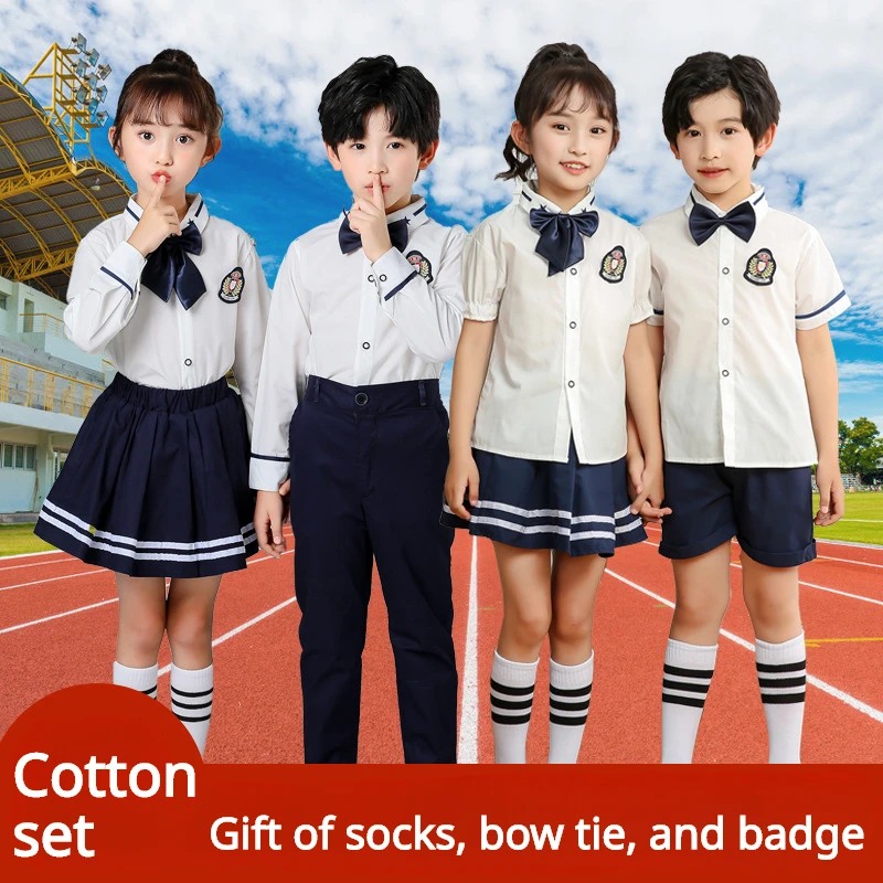 

Korean version of boys and girls class uniform, graduation photo costume, elementary school school school uniform