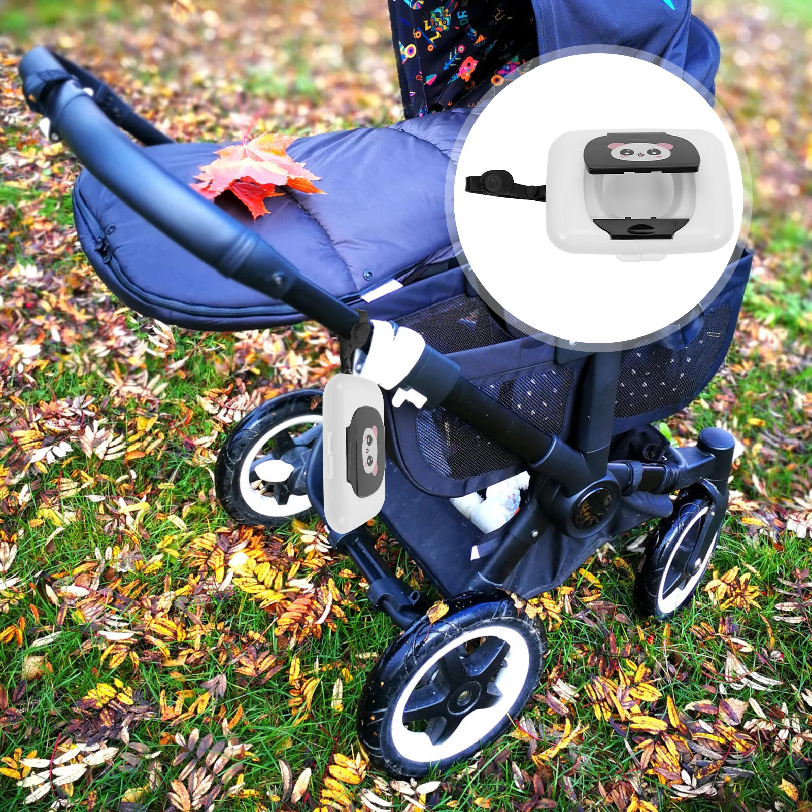 

Портативный держатель-диспенсер для салфеток для коляски, кроватки, автомобиля, прочная веревка, легко носить с собой, легкий чехол-контейнер для влажных салфеток на открытом воздухе