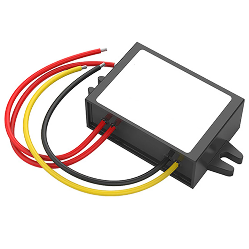 

12V Adapter Power Converter Heavy Rain Smart Chip Voltage Converter With Protection Industrial Temperature Range -40-85