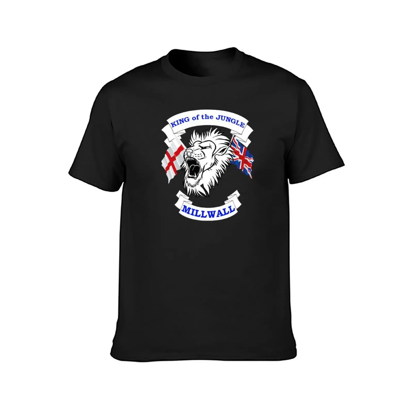 Millwall - King Of The Jungle T-Shirt customs design your own boys whites workout shirts for men