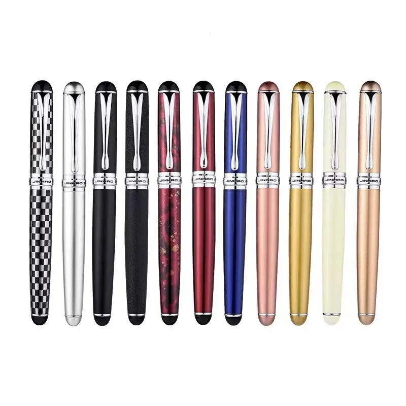 New Jinhao 750 Thick Hand Made Grinding Rounded Polished Thick Fountain Pen 4.0MM Nib Double-layer Long Knife Business Writing