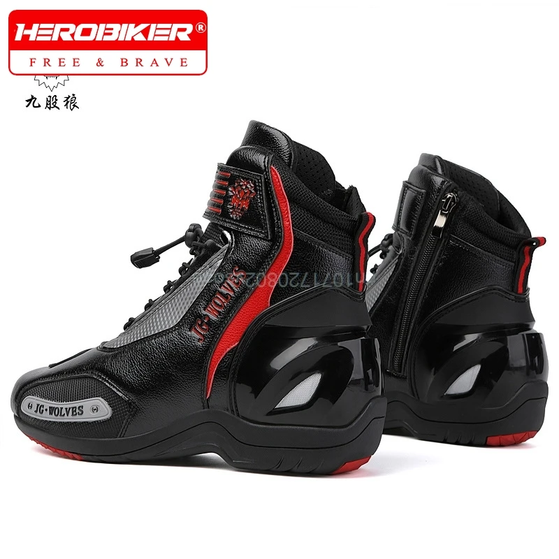 

Waterproof Men Women Motorcycle Riding Boots Outdoor Sneakers Shoes Off-road Professional Leisure Protective Riding Boots