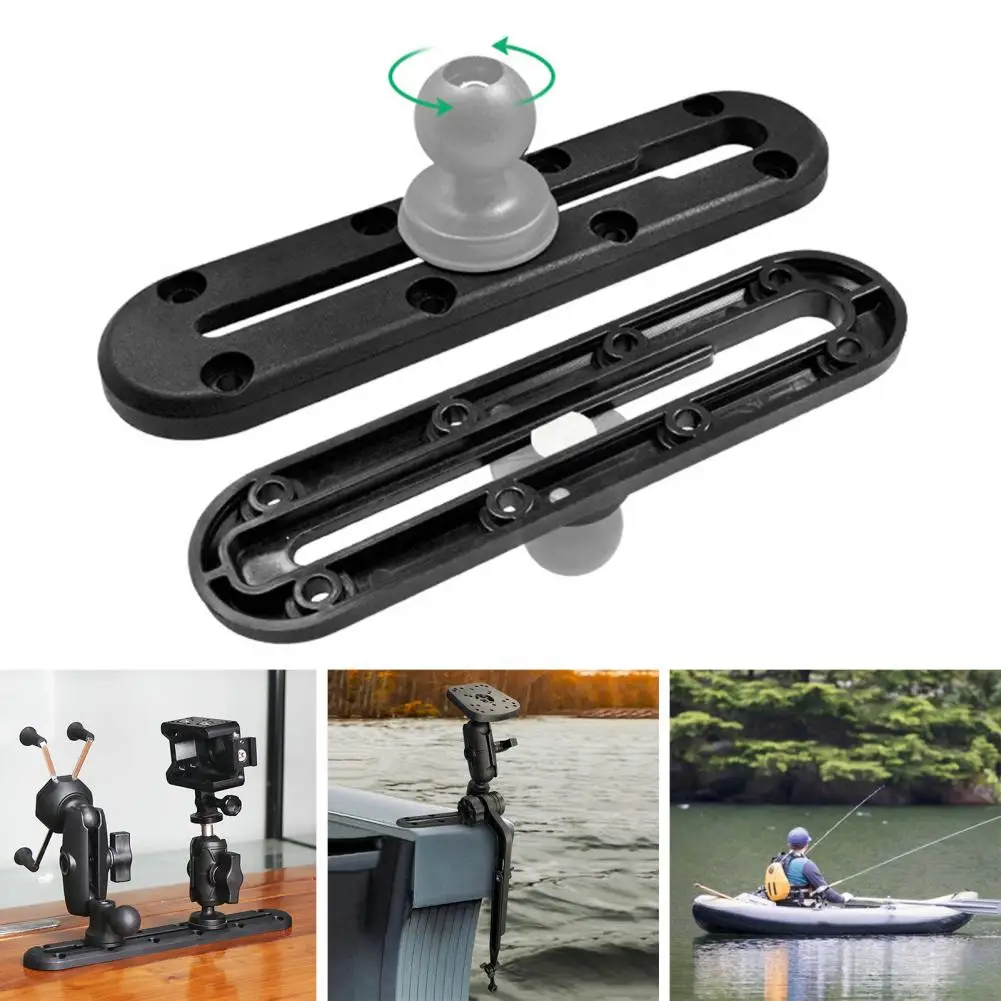 

Outdoor Kayak Slide Track Rails Bracket Fishing Rod Holder Mounting Base Rack Fishing Pole Display Stand Boat Accessories