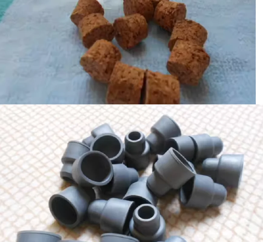 

500pcs 20mm Butyl Rubber Stopper Plug for Medical Glass Bottles Vials - Pharmaceutical Packaging