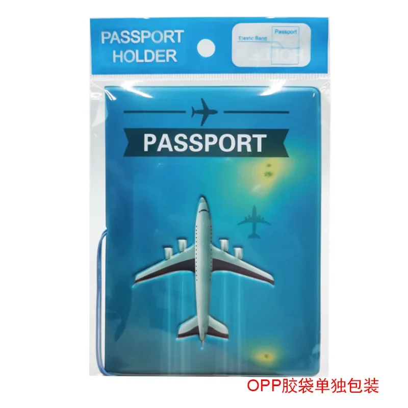 Travel Passport Cover LuggageTag for Woman Men ID Address Card Holder Portable Tourism Accessories