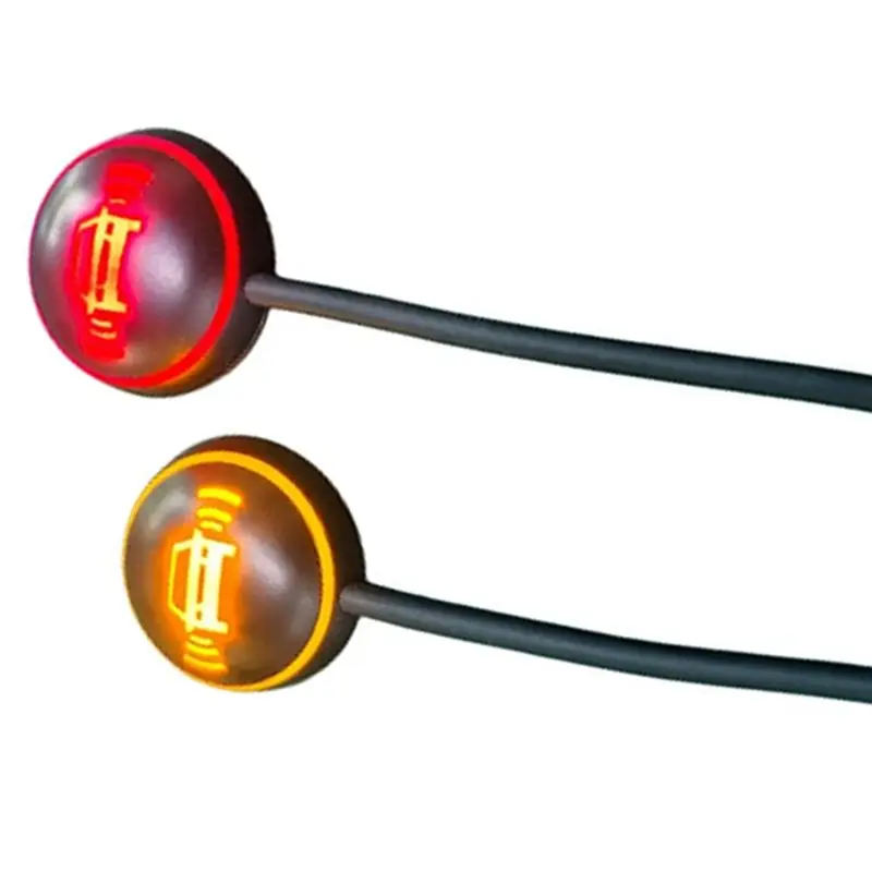 Car Blind Spot Detection System 12V BSD Lens Light Auto Assist Lane Changing Warning Light Safety Driving Alarm