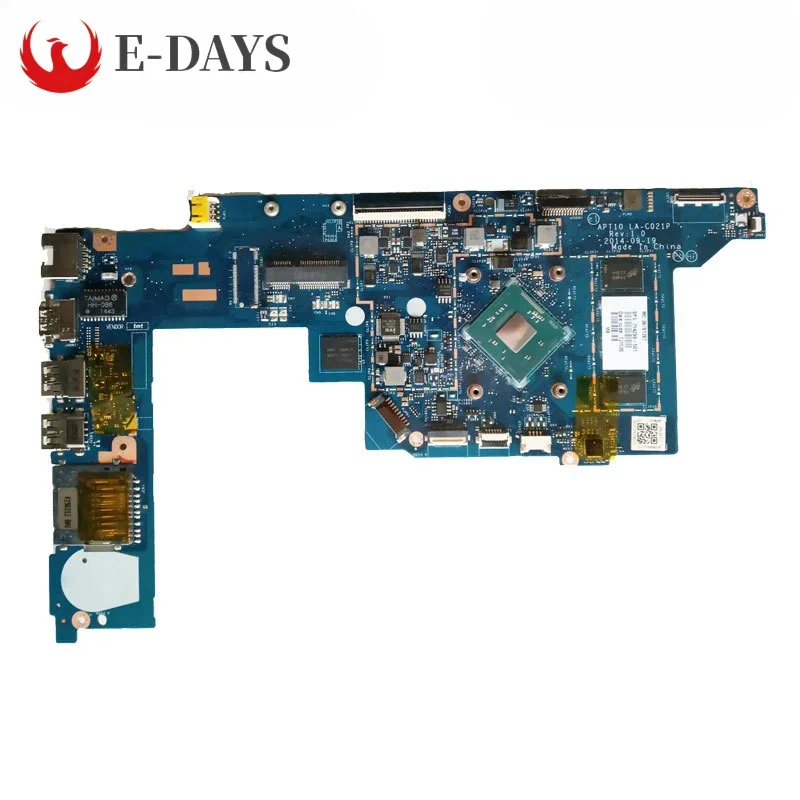 

Материнская плата для ноутбука HP Stream X360 11-P APT10 LA-C021P, материнская плата для ноутбука с процессором N2840, 2 ГБ ОЗУ, 32 ГБ-eMMC UMA, 100% протестировано, в порядке