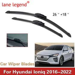 Car Wiper Hybrid Front Wiper Blades For Hyundai Ioniq 2016 - 2022 Windshield Windscreen Window Car Rain Brushes 26