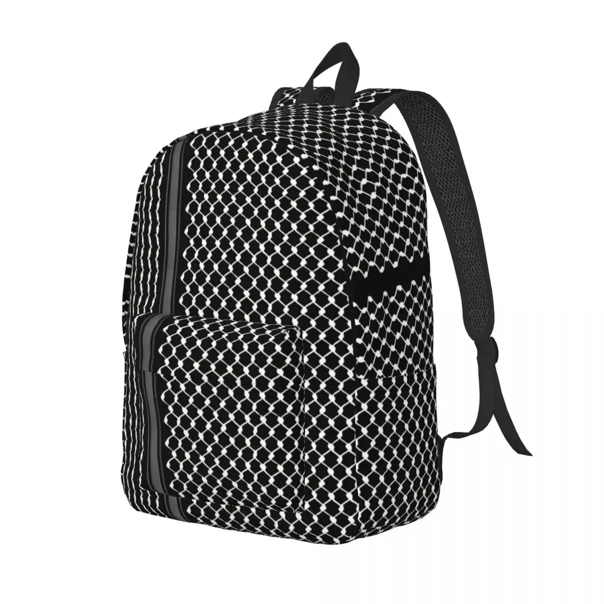 Traditional Hatta Kufiya Casual Backpack Outdoor School Business Folk keffiyeh Daypack for Men Women Laptop Computer Canvas Bags