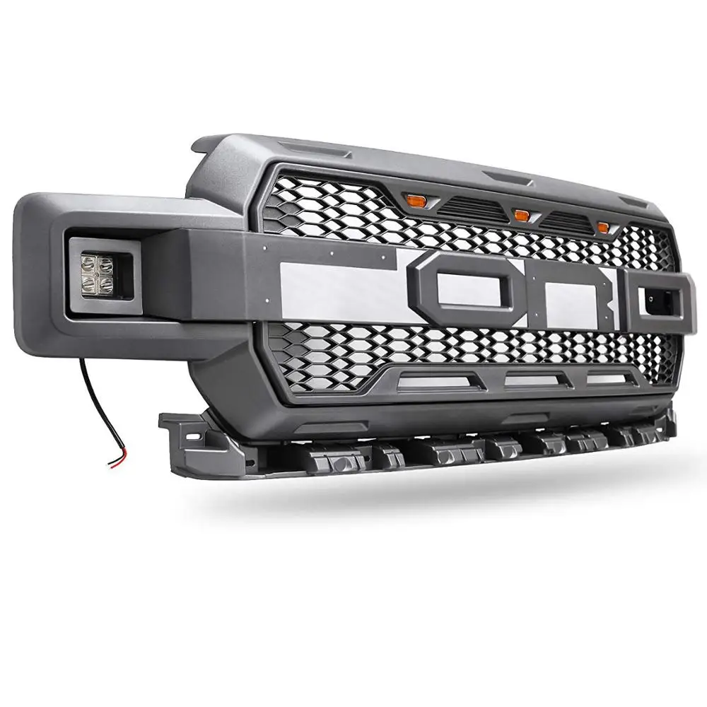 Grill Matte with lights fits for ford F150 2018-2019