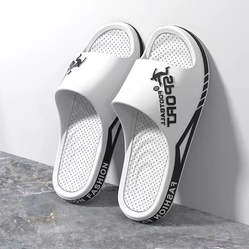 Fashion Men's Sandals Summer EVA Comfortable Anti-Slip Soft Soles House Slippers for Indoor Outdoor Wear Breathable Shower Slide