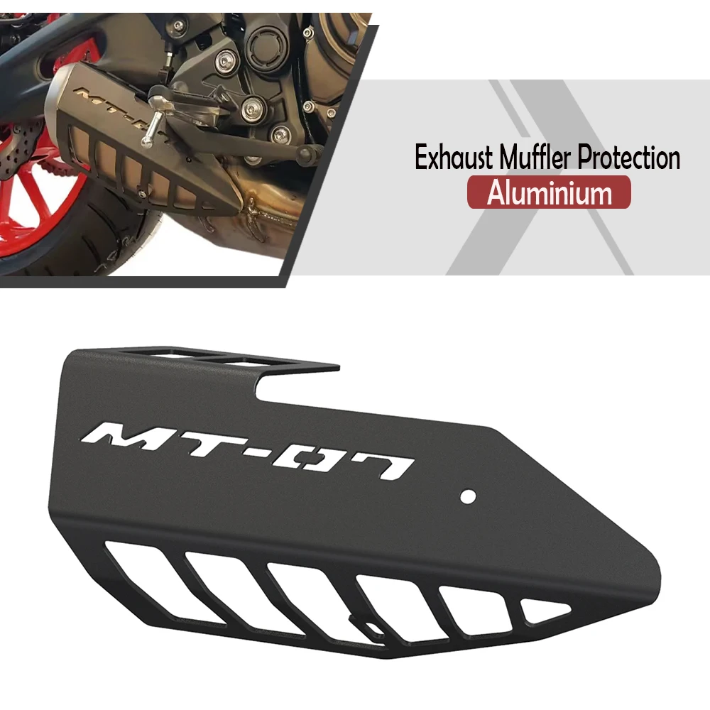 

For Yamaha MT-07 MT07 MT 07 FZ-07 ABS FZ07 FZ 07 2014 2015 2016 2017-2027 Motocross Exhaust Muffler Protection Exhaust Guard
