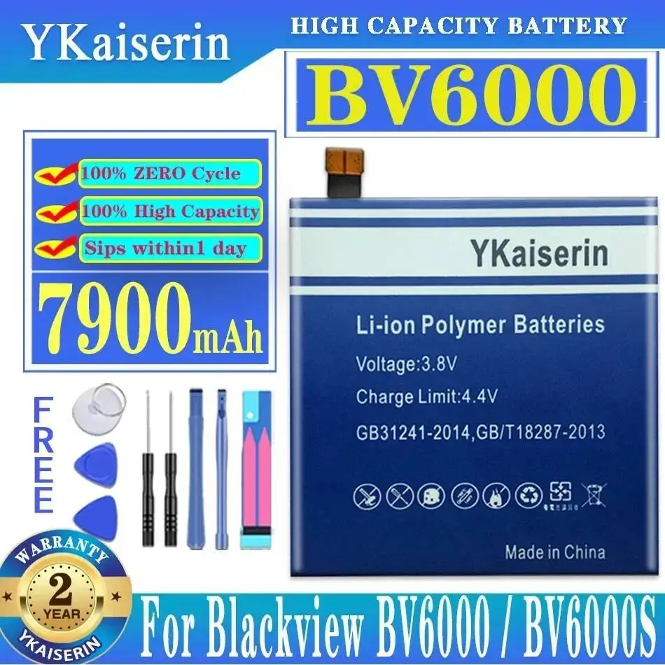 

For Blackview BV6000 BV6000S 7900Mah Long Lasting Mobile Phone Battery