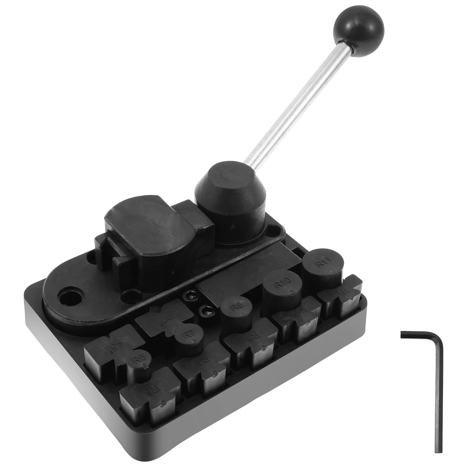 

Инструмент для гибки колец, регулируемый набор приспособлений для гибки металлической проволоки, профессиональный универсальный инструмент для гибки кольца для самостоятельного изготовления металлических колец