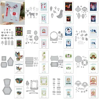 冬日童話聖誕系列金屬切割模具 DIY剪貼簿用品 紙藝 手工製作 製作相簿卡片 8 最佳銷售 伊莉莎白工藝設計 - №4