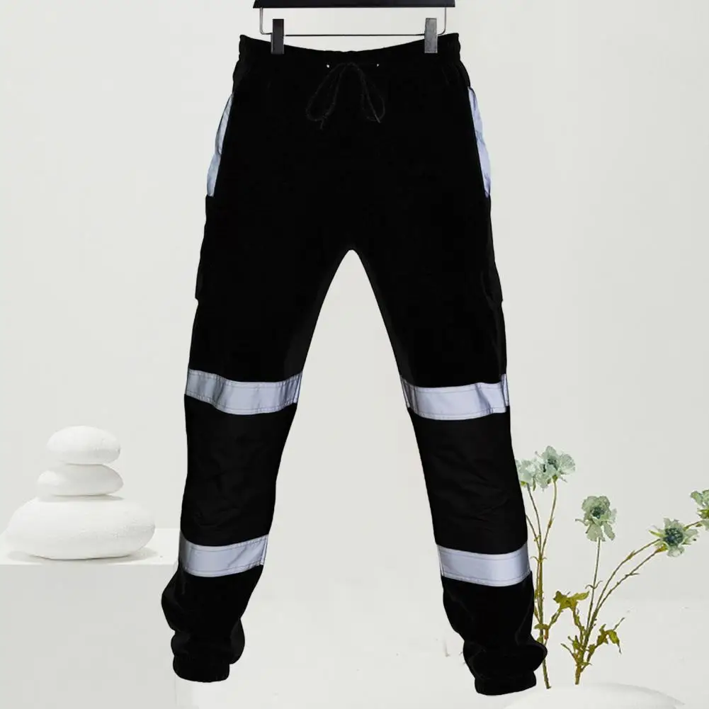 Reflective Pants 360 Degree Reflective Zones High Visibility Nocturnal Outdoor Construction Worker Night Running Biking Trousers