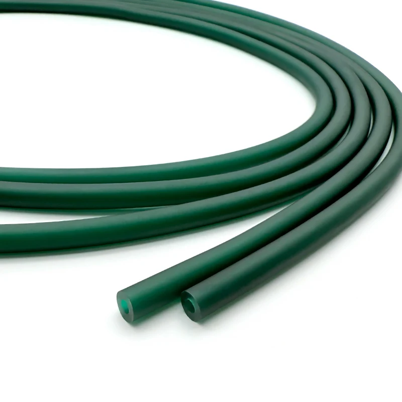 1/2/5M ID 1.6 1.8 2 3 4 Mm Nature Latex Rubber Hoses Dark Green High Resilient Rubber Tube Slingshot Catapult