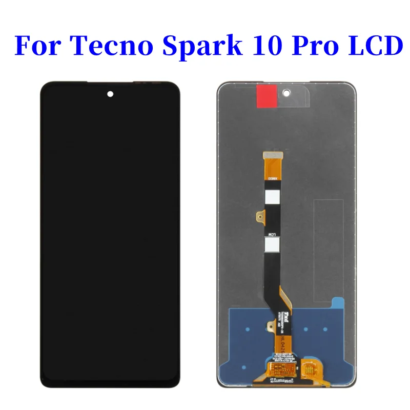 Tested LCD  For Infinix Tecno Spark 10C 10 Pro LCD KI5k Display Screen Touch Digitizer For Tecno Camon 19 Neo 19 pro 4G 5G LCD