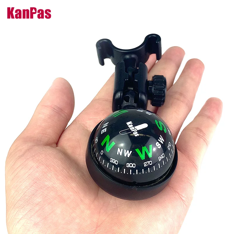 2023 KANPAS Compass for Car / Compass ball for Rearview Mirror/ Professional Compass for Car /no liquid leaking ball compass