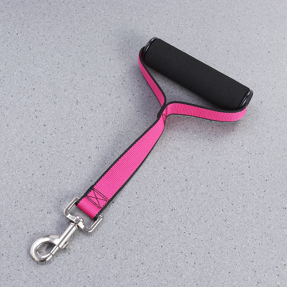 

Short Dog Leash For Medium Large Dogs Metal Hook Rust Resistant Training Heel Control Chest Harness Support Red Large Pet