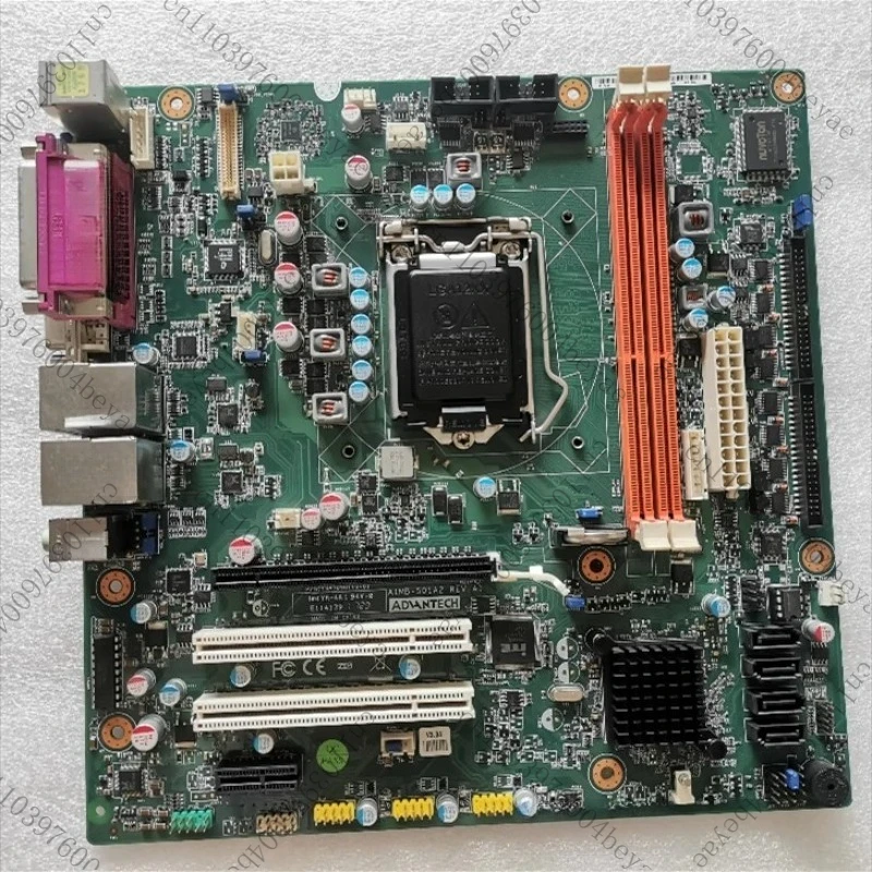 

AIMB-501A2 REV.A1 AIMB-501G2-KSA2E industrial control motherboard with dual network ports and DVI