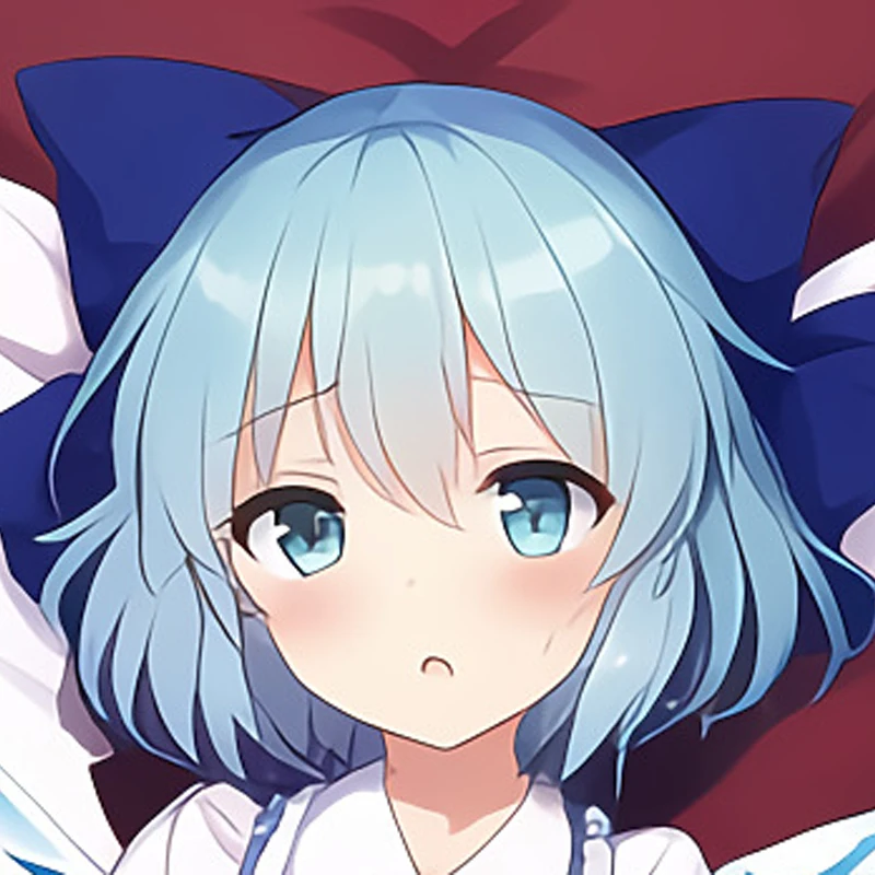 

Dakimakura Anime Pillow Case Cirno Double-sided Print Of Life-size Body Pillowcase Gifts
