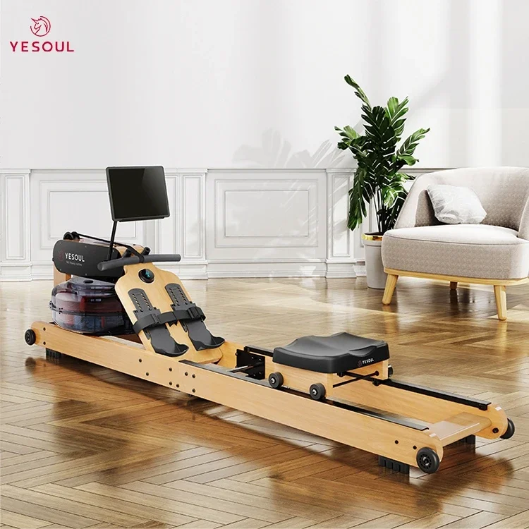 Yesoul best water rowing machine home water rower foldable