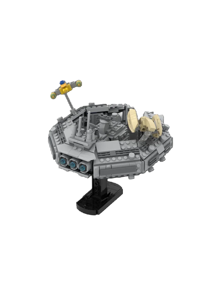 ชุดตัวต่อบล็อกขนาดกลาง ยานรบสตาร์ไฟท์เตอร์ สงครามอวกาศ สำหรับผู้ใหญ่ ตัวต่อทหาร ยานอวกาศจำลอง ของขวัญคริสต์มาส