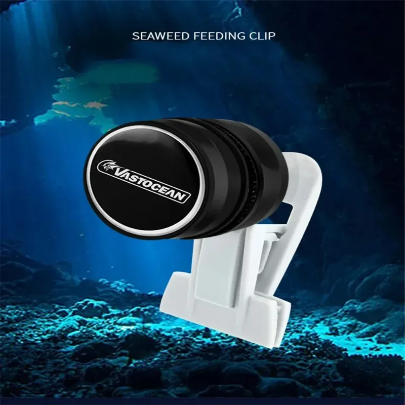 Vastocean marine aquarium tools Strong magnetic seaweed feeding clip laver clip Vegetable clip fish tank supplies