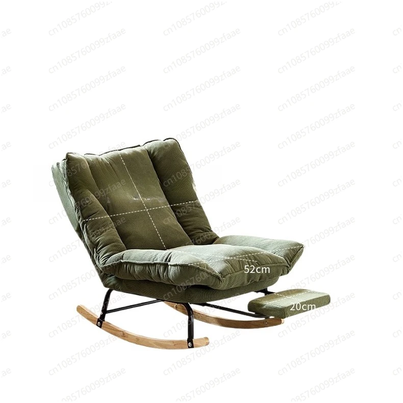 Single Sofa Living Room Lazy Rocking Chair Reclining Chair for Adults