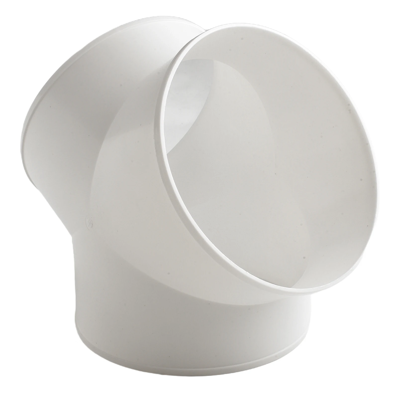 Airflow Distribution Splitter Ducting Splitter Connector 100mm 3 9in Versatile Compatibility High quality PVC Material