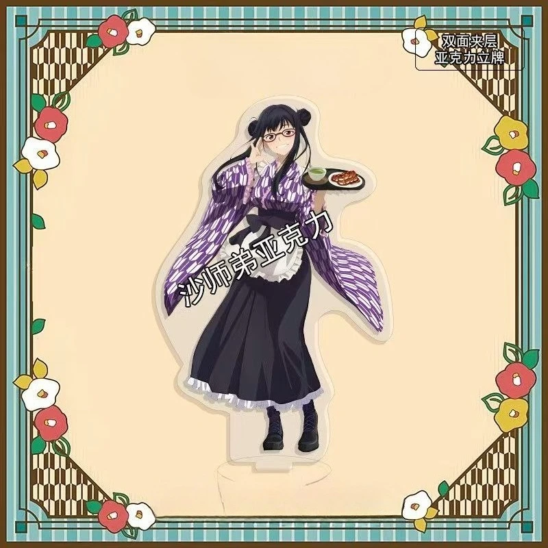 أنيمي جعل البطلة جا أوسوجيرو! الأجهزة الطرفية لمطعم آنا يانامي حامل أكريليك ليمون ياكيشيو لوحة واقفة ألعاب تشيكا كوماري #3