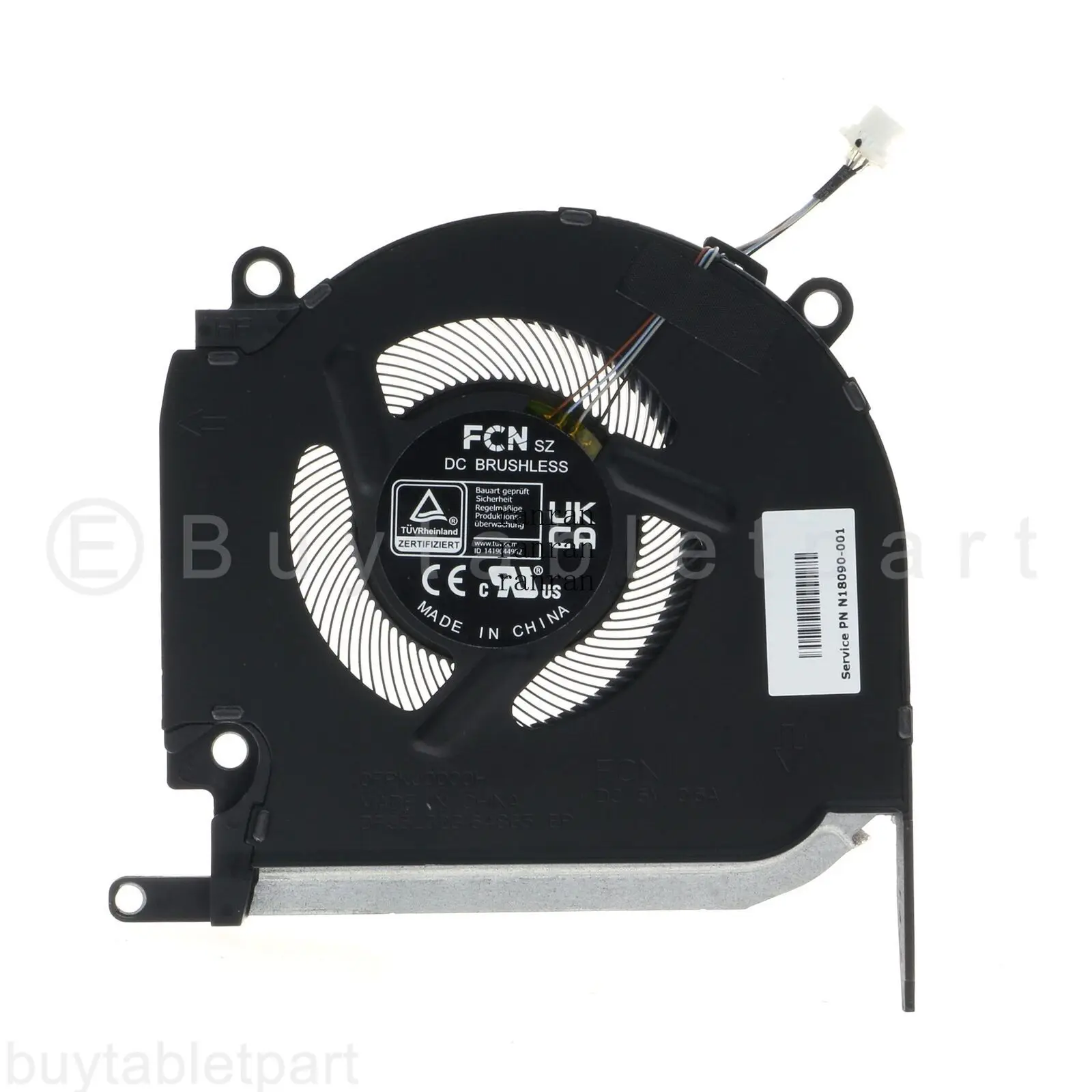 

NEW CPU GPU Cooling Fan FOR HP OMEN 16-K 16-N RTX 3050 N18090-001 N18091-001