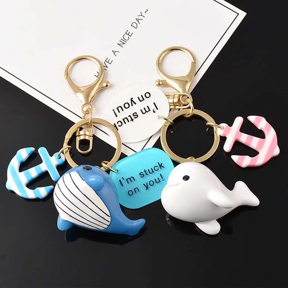 

Car Interior Accessories Jewelry Accessories Gift Toy Bag Charm Dolphin Key Chain Keyring Ornaments Key Rings Whale Keychain