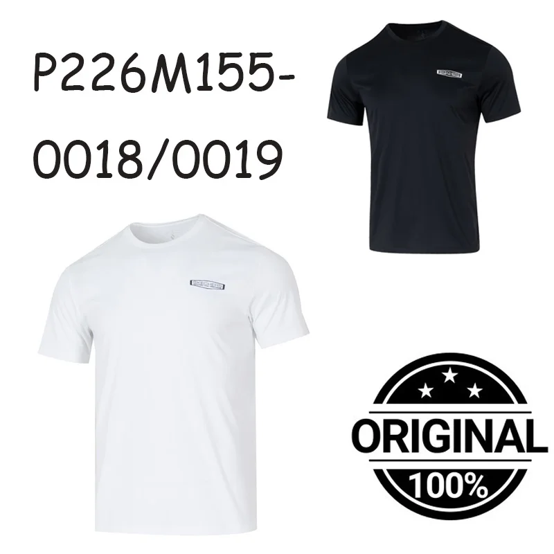 Skechers Mens Basic Crew Neck Short Sleeve T Shirts P226M155-0019/0018 Soft Breathable Casual Tops