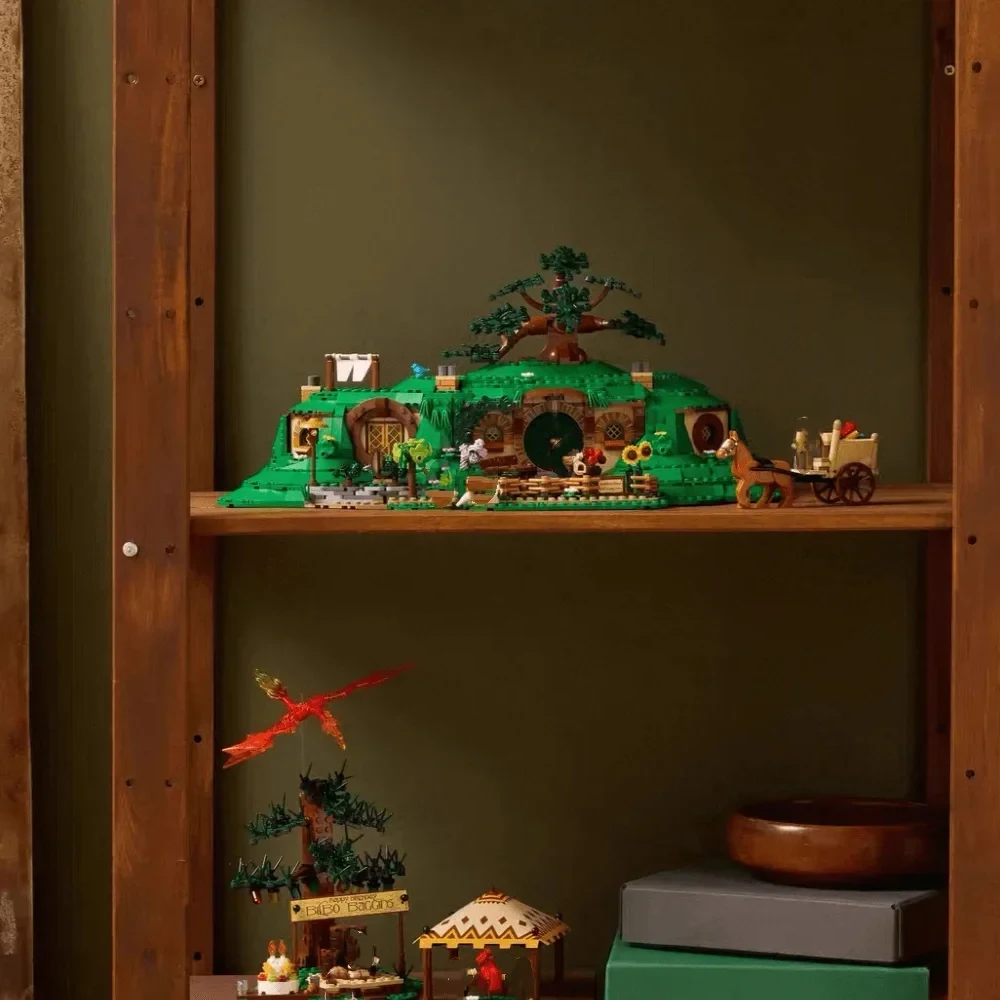 Creative series 2017pcs cave model building blocks children's educational assembly toys Christmas birthday gifts