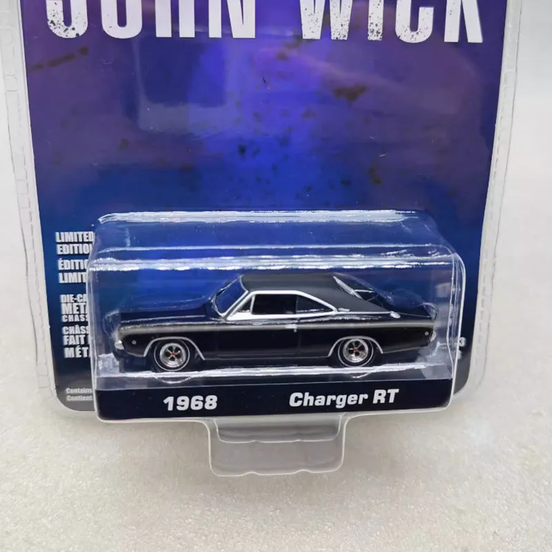 Greenlight Diecast Scala 1:64 1968 Caricatore R/T Simulazione in lega Modello di auto Collezione statica Decorato Giocattoli natalizi Regalo souvenir