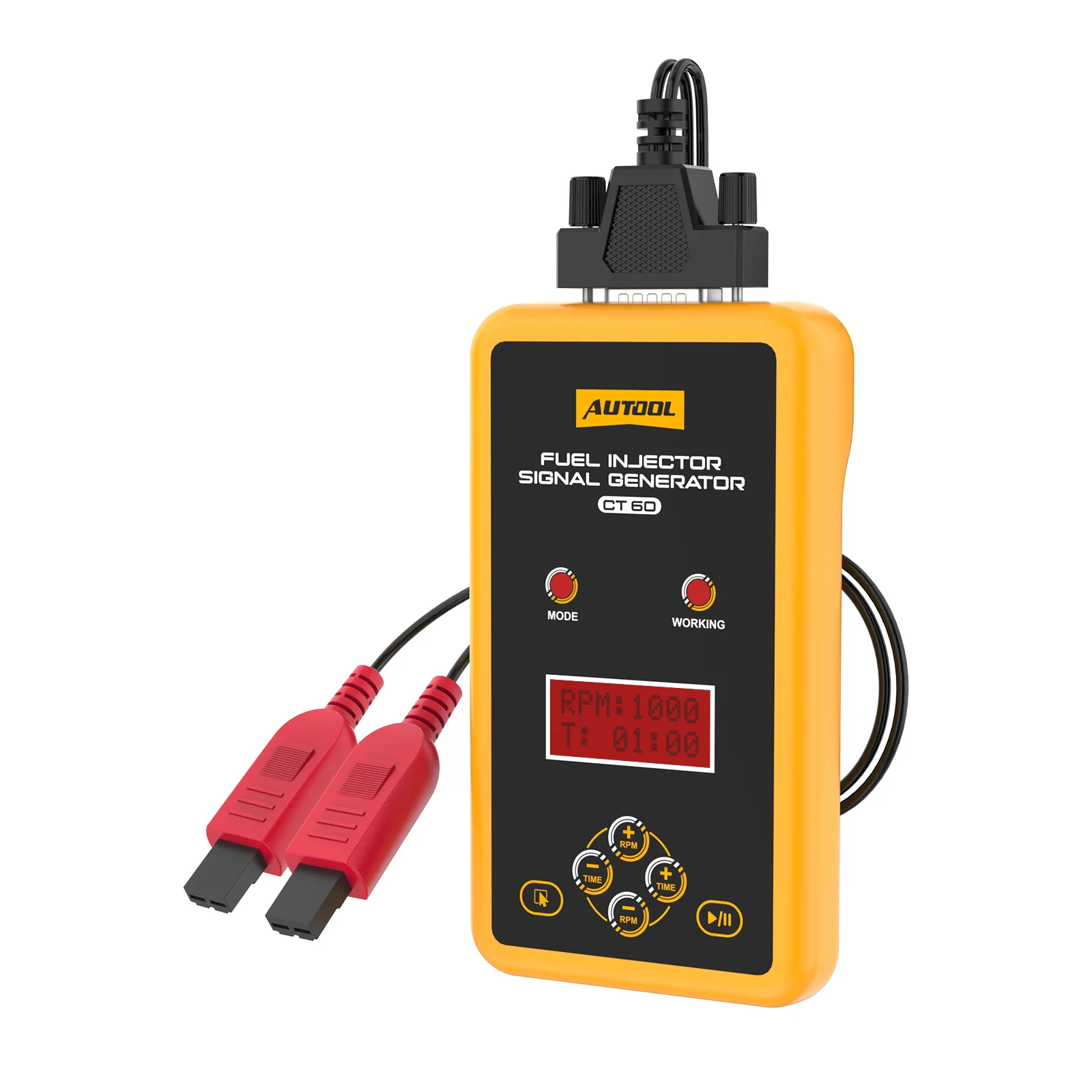 AUTOOL CT60 Kraftstoffeinspritzventil-Signalgenerator Impulssignal-Tester für Hochdruck-Kraftstoffeinspritzventile CT150 CT200 600~4000 U/min – Detail 12