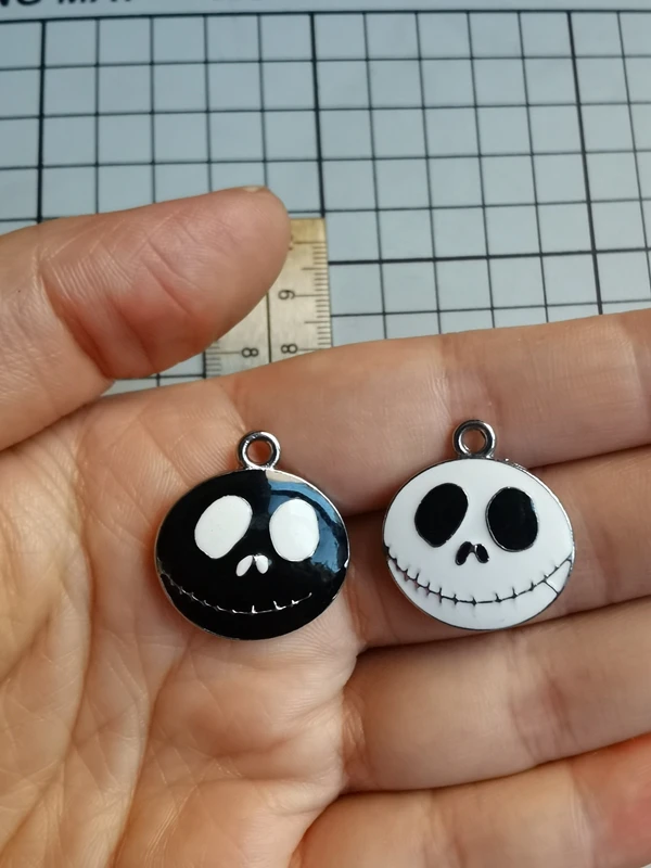 

10PCS cartoon Nightmare Before Christmas Pendant DIY Jewelry Necklace Earrings Bracelet Jewelry Earring Charms