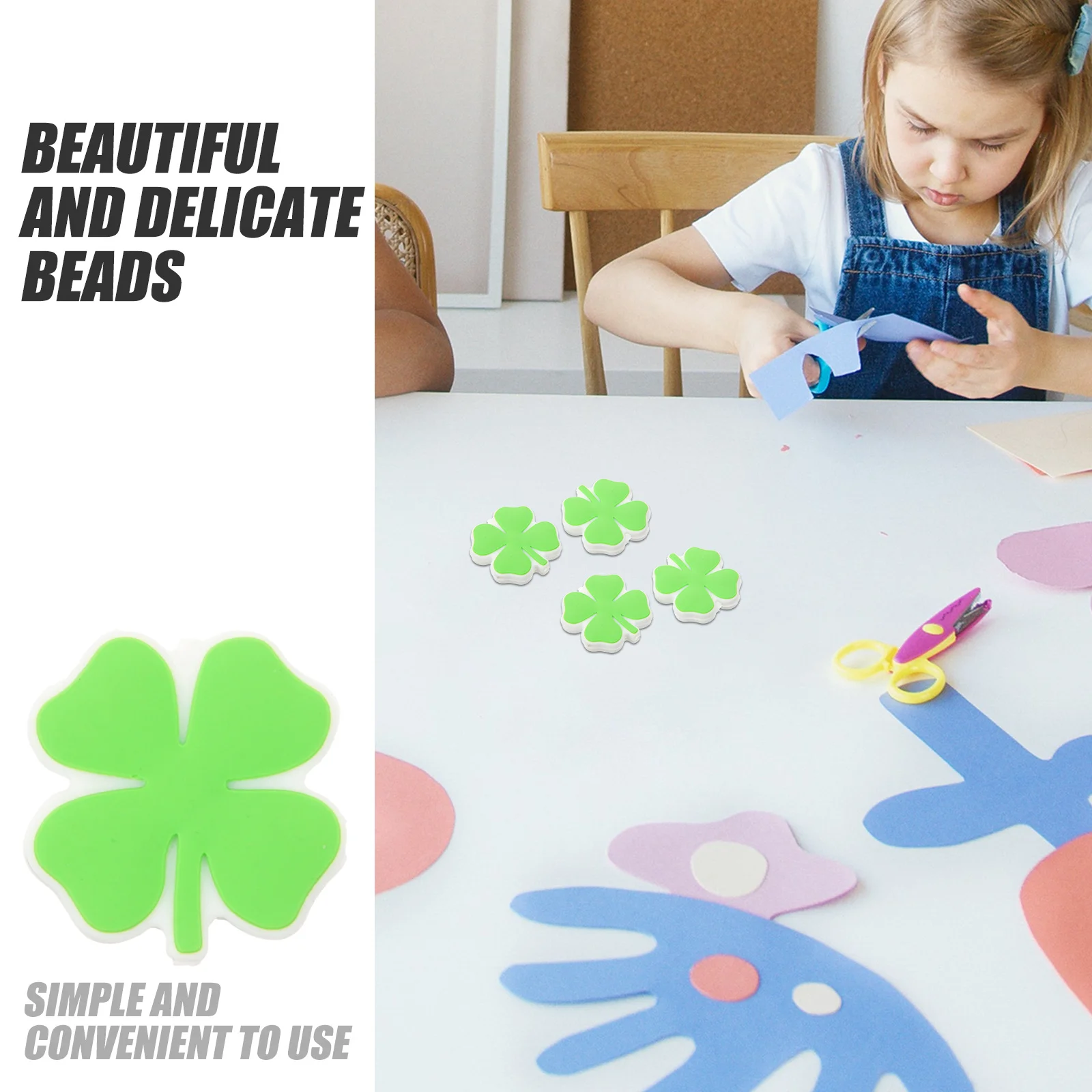 

10pcs Silicone Leaf 20Mm Smooth Lightweight Loose Beads For Jewelry Making Diy Craft Keychain Bracelet Spacer Material Crafting