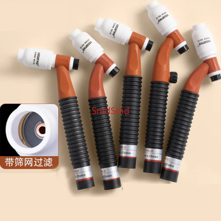 Argon arc welding gun head WP26 air-cooled universal gun head high current WP18 water-cooled gun head accessories