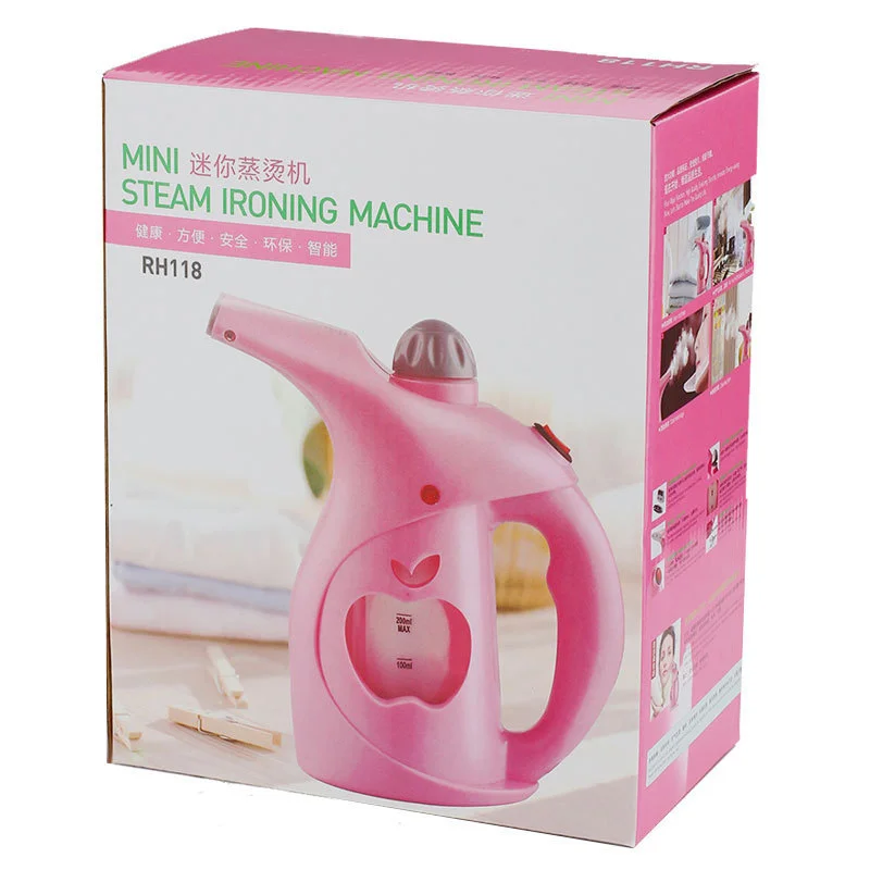 Ferro da stiro a vapore per indumenti portatile in tessuto per uso domestico 200ml Mini portatile verticale a calore rapido per la stiratura dei vestiti