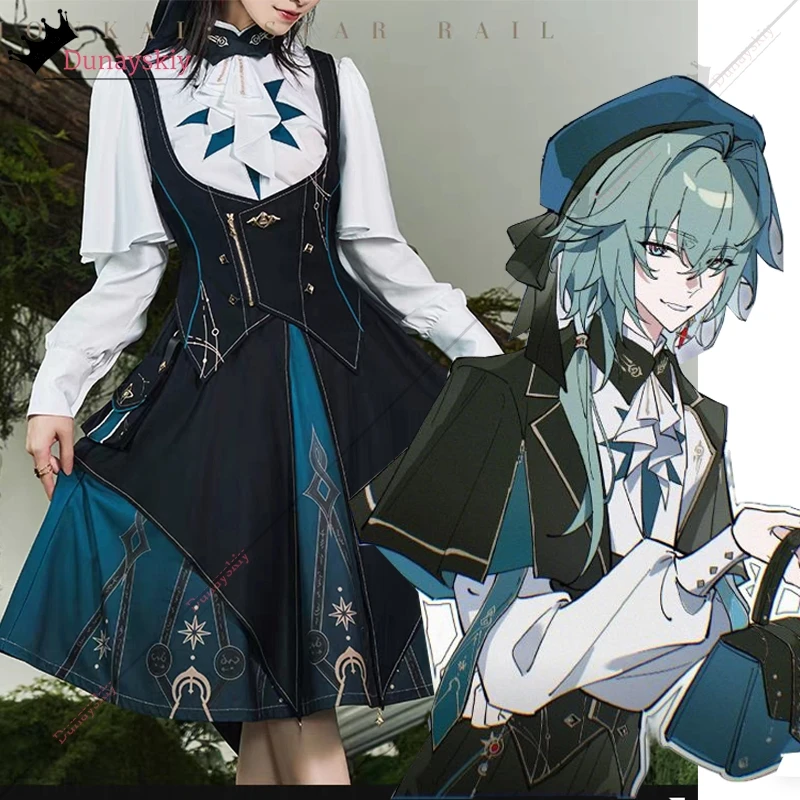 

Honkai Star Rail Cosplay Anaxagoras Theme Impression Series Waistcoat Dress Woman Uniforms Anime Halloween Theme Outfit