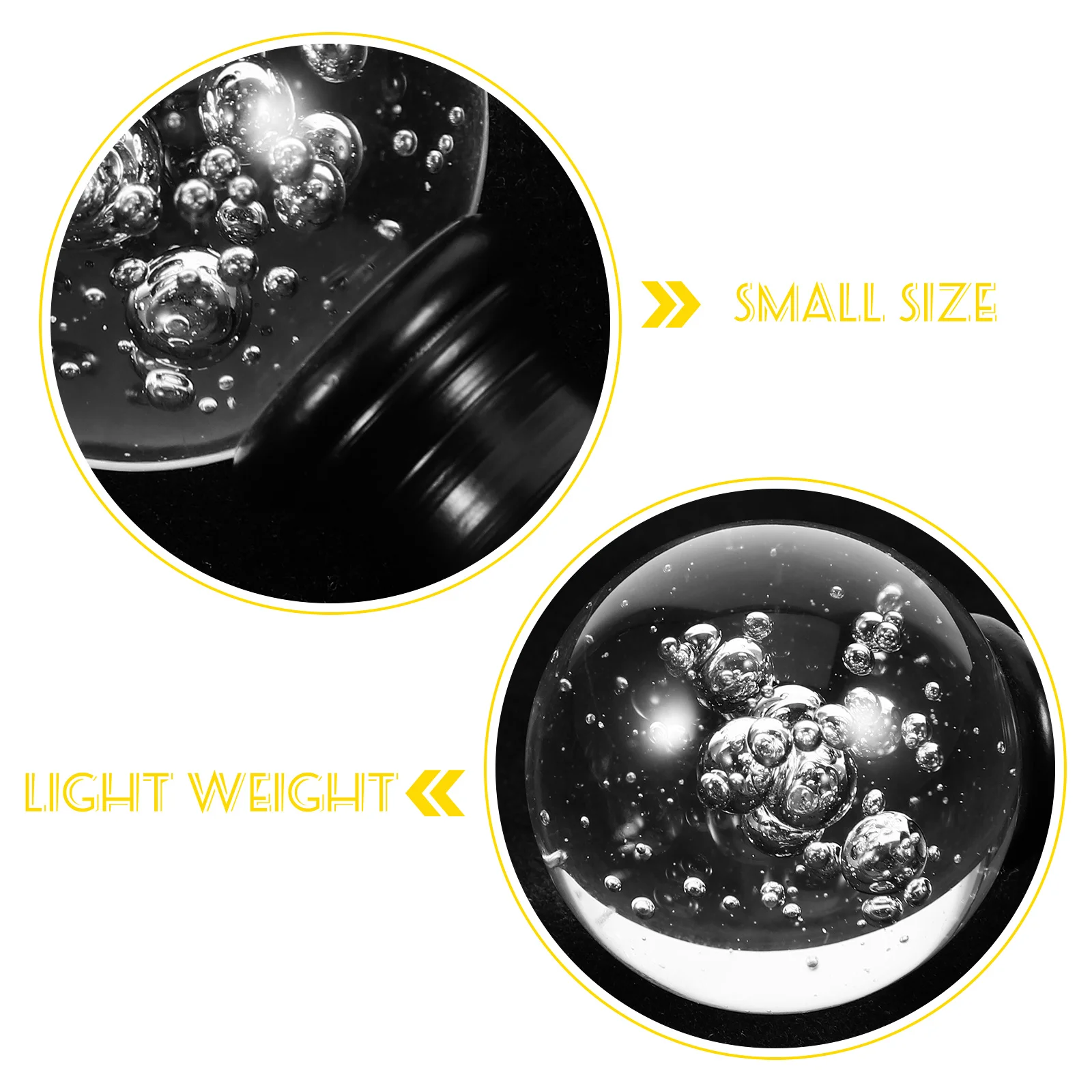 

Harp Lamp Finial Knob Ball Holder Cap Tapped Metal Acrylic Lamp Decoration for Living Room Bedroom Study Light