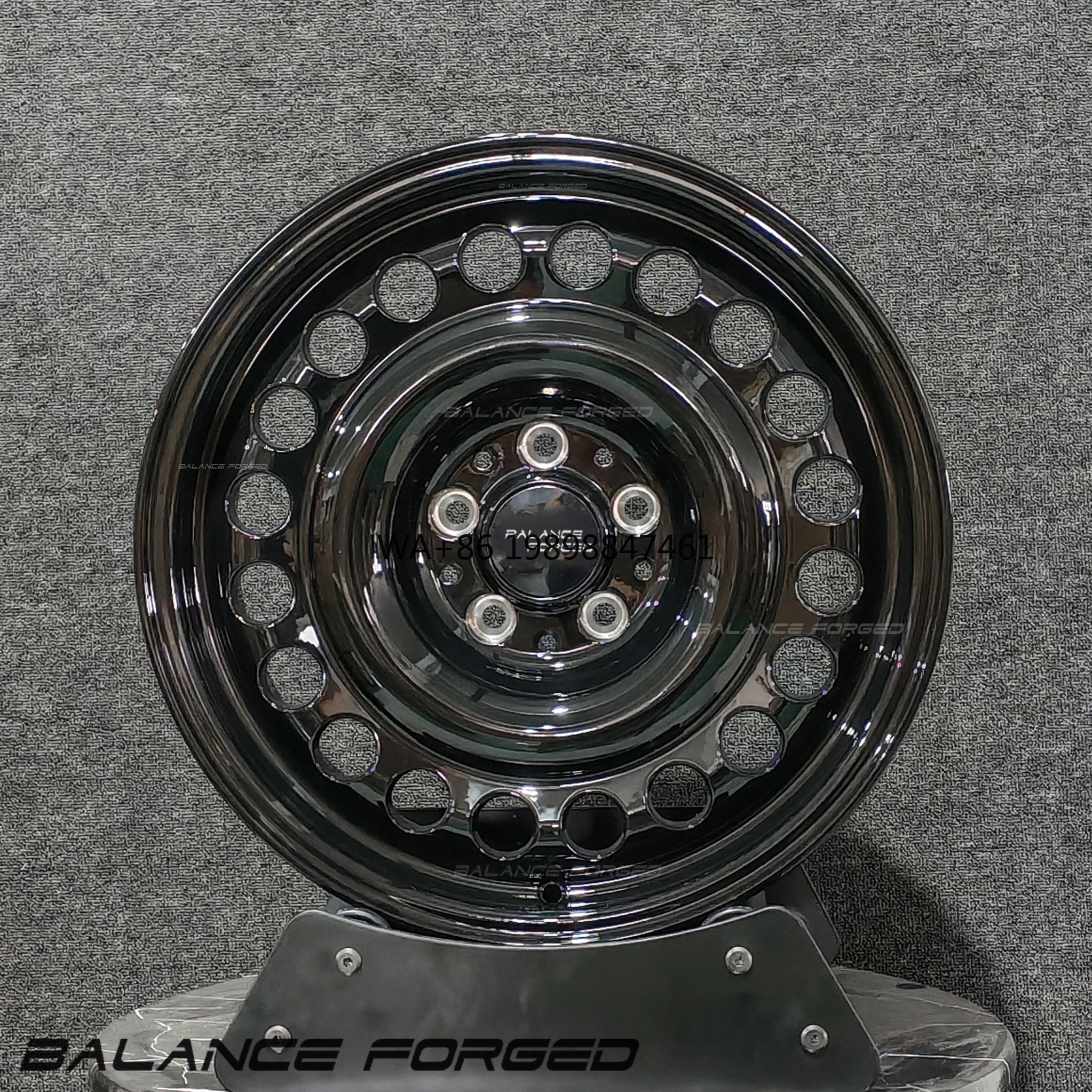

for Customized Fully Forged Aluminium Alloy 6061-T6 Deep Dish Passenger Car Wheels New Chrome Balance 5x114.3 30mm 100mm 40mm