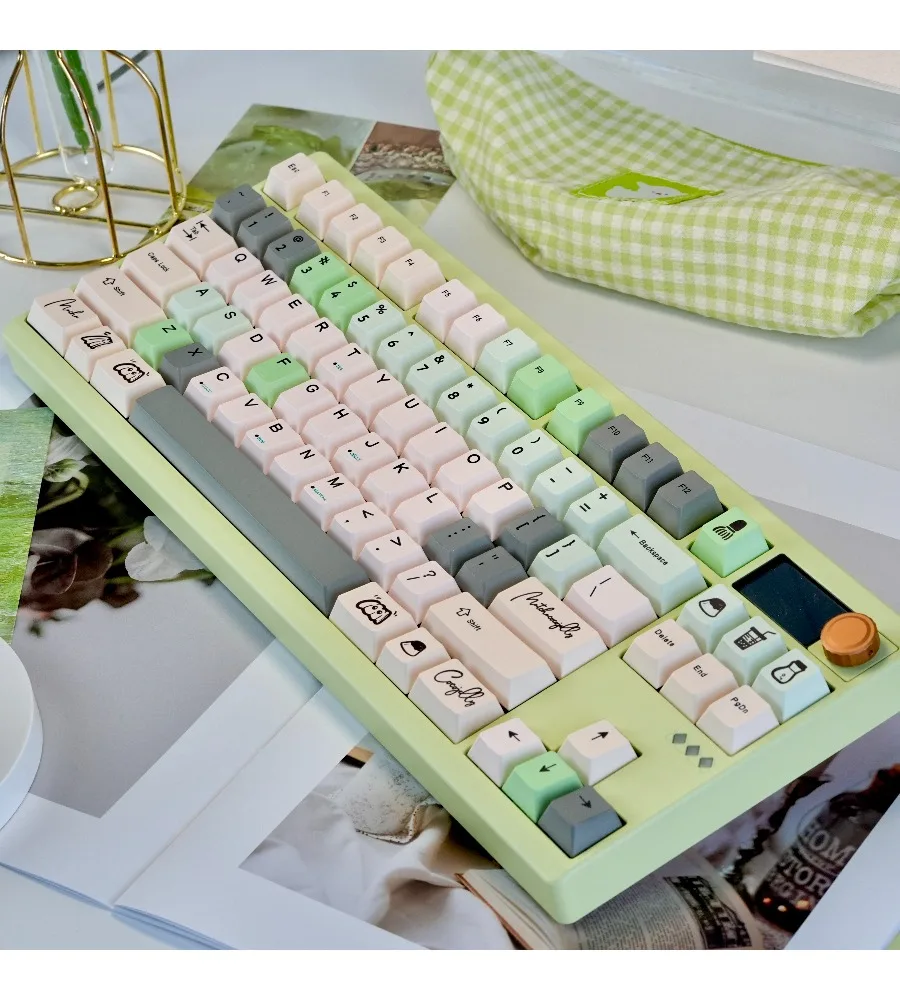 Keycap Personality Original Height Five-sided Sublimation Keycap Keycap Thickening Material 1.7-1 Thickness