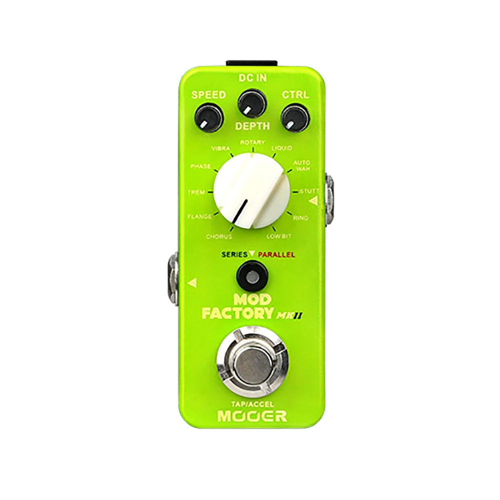 

MOOER MOD FACTORY MKII Guitar Effect Peda 11 Modulation Effect Tones Pedal Full Metal Shell Micro Guitar Accessories