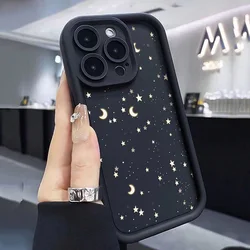 Star Print Phone Case For Xiaomi 14T Cases Xiaomi 13 12 11 Lite 14 13T 12T Poco X7 M6 X6 X5 F5 F6 F7 Pro Shockproof Bumper Cover